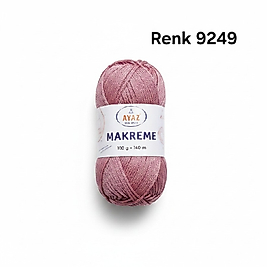 AYAZ MAKROME İPİ RENK 9249 GÜL KURUSU