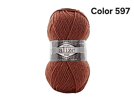 ALİZE SUPERLANA MİDİ COLOR 597-TABA