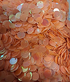 TURUNCU YUVARLAK PUL 8MM 25 GR