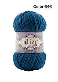 ALİZE VELLUTO COLOR 646-MİKANOS MAVİ
