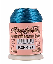 ALTINBAŞAK YAZMA OYA İPLİKLERİ RENK 21