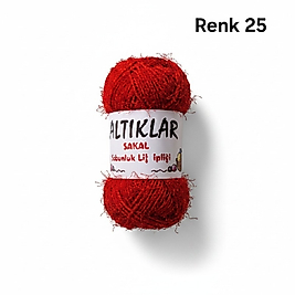 SALTIKLAR SAKAL SABUNLUK LİF İPİ RENK 25