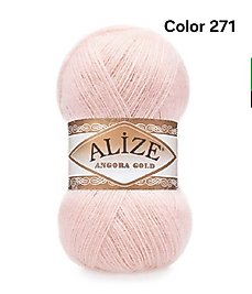 ALİZE ANGORA GOLD COLOR 271-PEMBE İNCİ