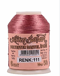 ALTINBAŞAK YAZMA OYA İPLİKLERİ RENK 111