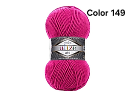 ALİZE SUPERLANA MİDİ COLOR 149-FUŞYA