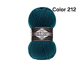 ALİZE SUPERLANA MİDİ COLOR 212-PETROL