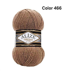 ALİZE SUPERLANA KLASİK COLOR 466-KOYU BEJ