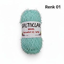 SALTIKLAR SAKAL SABUNLUK LİF İPİ RENK 01