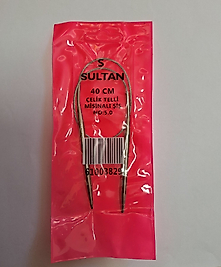 SULTAN MİSİNALI YUVARLAK 40 CM 5.00 NUMARA ŞİŞ