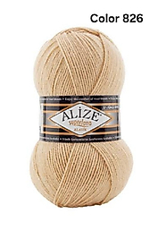 ALİZE SÜPERLANA KLASİK COLOR 826-DEVE TÜYÜ