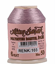 ALTINBAŞAK YAZMA OYA İPLİKLERİ RENK 103