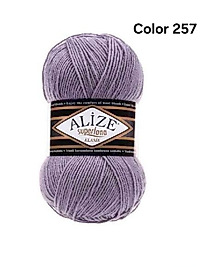 ALİZE SUPERLANA KLASİK COLOR 257-LAVANTA