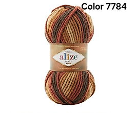 ALİZE MAXİ BATİK COLOR 7784