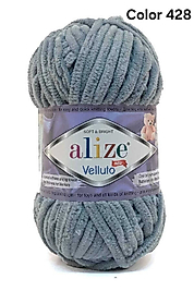 ALİZE VELLUTO COLOR 428-ORTA GRİ