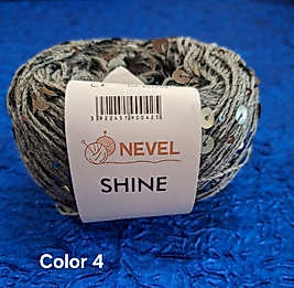 NEVELSHİNE PULLU COLOR 4-GRİ
