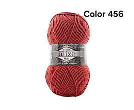 ALİZE SUPERLANA MİDİ COLOR 456-KİREMİT