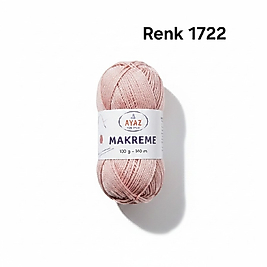 AYAZ MAKROME İPİ RENK 1722 PUDRA