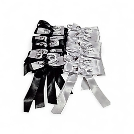 ATATÜRK RESİMLİ VE İMZALI KURDELE EN:13 BOY:15