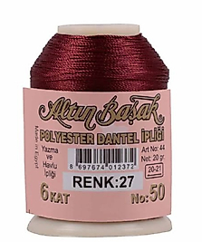 ALTINBAŞAK YAZMA OYA İPLİKLERİ RENK 27