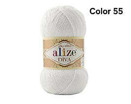 ALİZE DİVA COLOR 55-BEYAZ