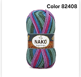 NAKO VEGA STRİPE COLOR 82408