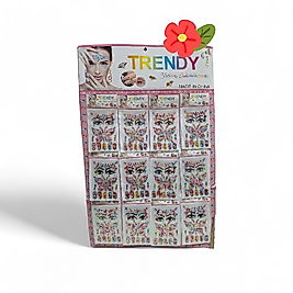 VÜCUT VE MAKYAJ YAPIŞKAN TAŞI  12'Lİ