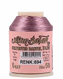 ALTINBAŞAK YAZMA OYA İPLİKLERİ RENK 694