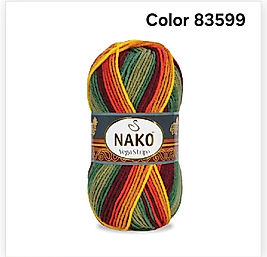 NAKO VEGA STRİPE COLOR 83599