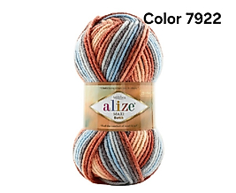 ALİZE MAXİ BATİK COLOR 7922