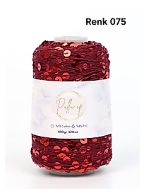 PULLU İP COLOR 075 - KIRMIZI