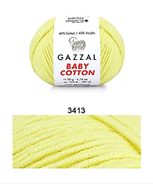 GAZZAL BABY COTTON RENK 3413