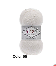 ALİZE EKSTRA COLOR 55-BEYAZ