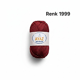 AYAZ MAKROME İPİ RENK 1999 BORDO
