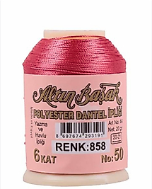 ALTINBAŞAK YAZMA OYA İPLİKLERİ RENK 858