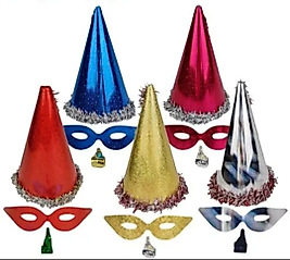 PARTİ DDÜKKANIM 5 Lİ YILBAŞI PARTİ ŞAPKALARI