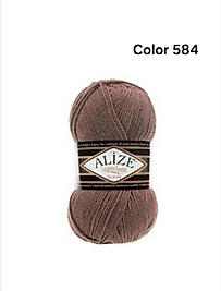 ALİZE SÜPERLANA KLASİK COLOR 584-VİZON
