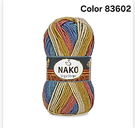 NAKO VEGA STRİPE COLOR 83602