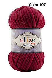 ALİZE VELLUTO COLOR 107-VİŞNE