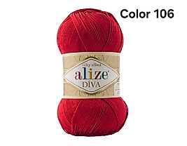 ALİZE DİVA COLOR 106-KIRMIZI