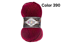 ALİZE SUPERLANA MİDİ COLOR 390-BORDO