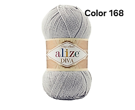 ALİZE DİVA COLOR 168-AÇIK GRİ