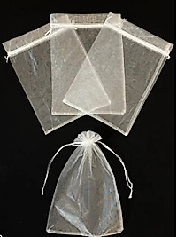 TÜL KESE 10CMX16CM (ÇEREZLİK-KINA) 10 ADET