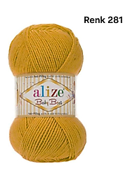 ALİZE BABY  BEST RENK 281 SAFRAN