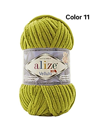 ALİZE VELLUTO COLOR 11-FISTIK YEŞİLİ