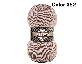 ALİZE SUPERLANA MİDİ COLOR 652-DUMAN