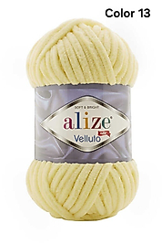 ALİZE VELLUTO COLOR 13-AÇIK SARI