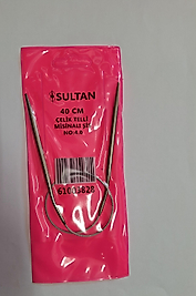 SULTAN MİSİNALI YUVARLAK ŞİŞ 40 CM 4.00 NUMARA