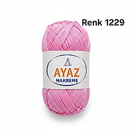 AYAZ MAKROME İPİ RENK 1229 PEMBE