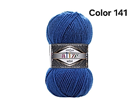ALİZE SUPERLANA MİDİ COLOR 141-SAKS MAVİSİ