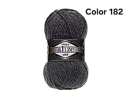ALİZE SUPERLANA MİDİ COLOR 182-ORTA GRİ MELANJ